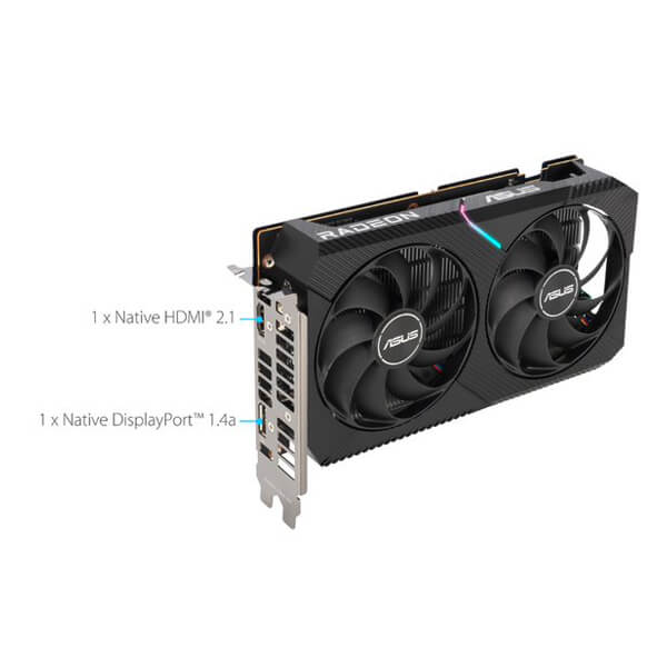 Asus Dual RX 6400 4GB Gaming Graphics Card